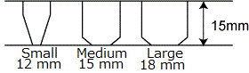 Paper Pot System Dibbler Sizes Small Medium Large