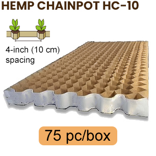 10 cm Spacing Hemp Chainpot HC-10